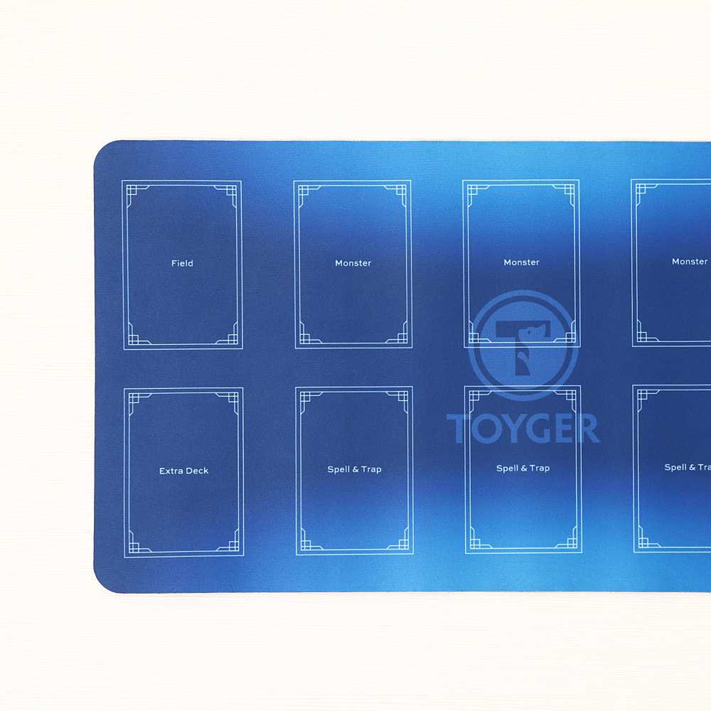 TOYGER コンパクトプレイマット ブルー TYPE:3 ポーチ付属