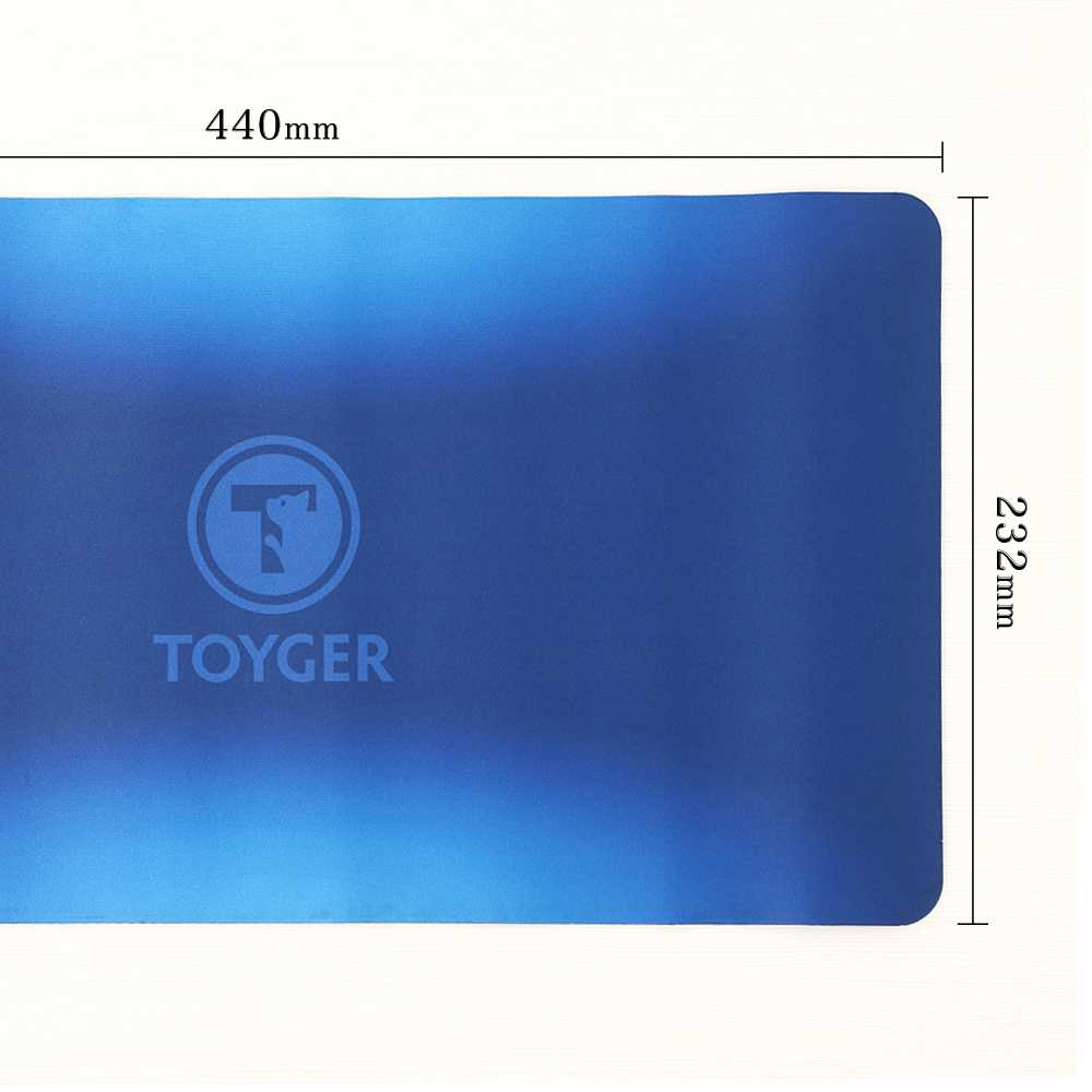 TOYGER コンパクトプレイマット ブルー TYPE:1 ポーチ付属