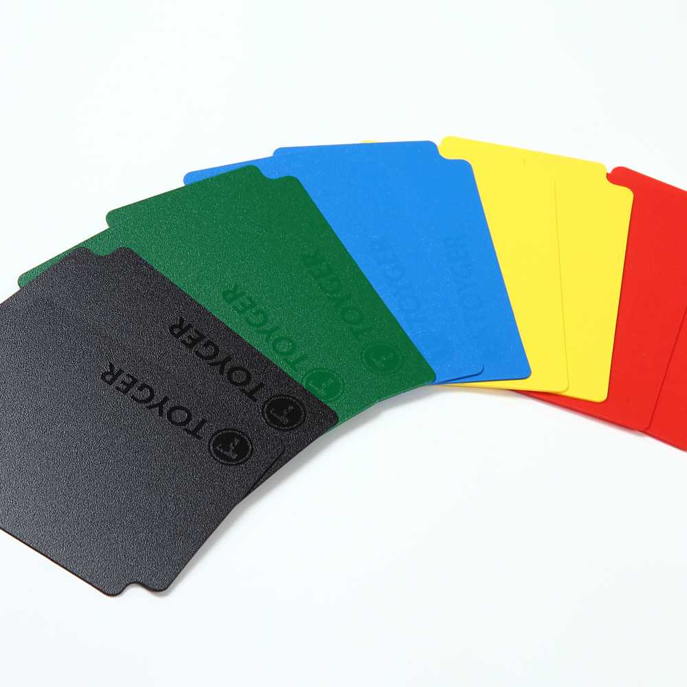 TOYGER Standard Separator, 10 sheets of 5 colors (2 sheets of each color), divider