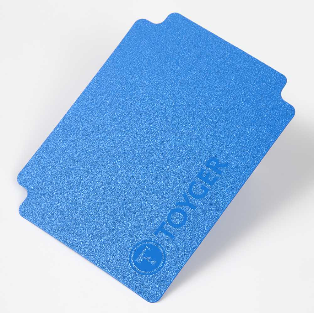 TOYGER Standard Separator, 10 sheets of 5 colors (2 sheets of each color), divider