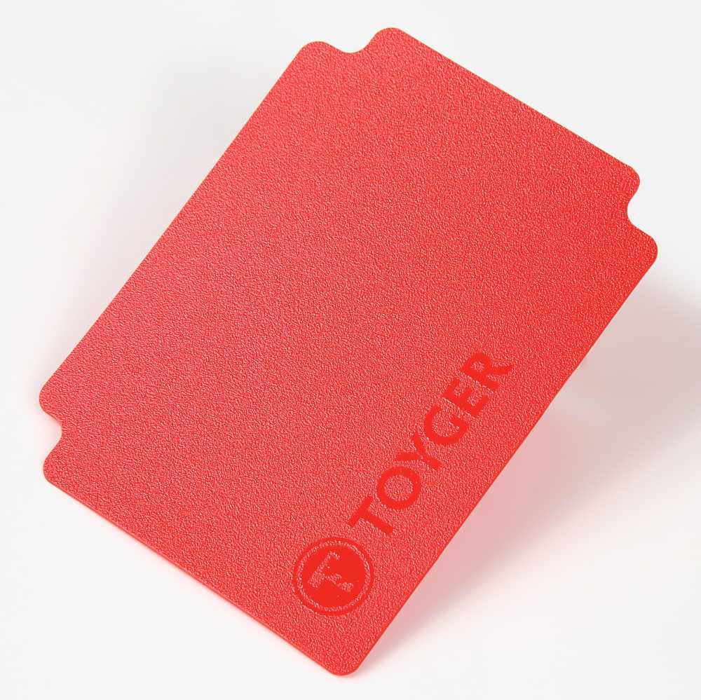 TOYGER Standard Separator, 10 sheets of 5 colors (2 sheets of each color), divider