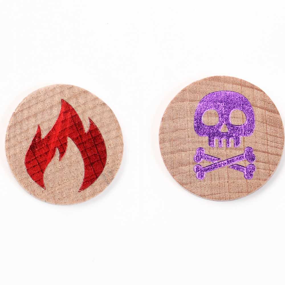 TOYGER どくやけどマーカー(木製) ポケモンカード対応 新品