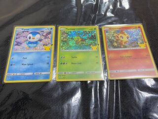 ポケモン25周年 米国マクドナルド限定プロモ ポッチャマ、ナエトル、ヒコザル