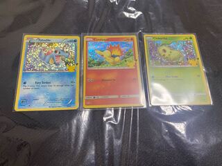 ポケモン25周年 米国マクドナルド限定プロモ  ワニノコ、ヒノアラシ、チコリータ