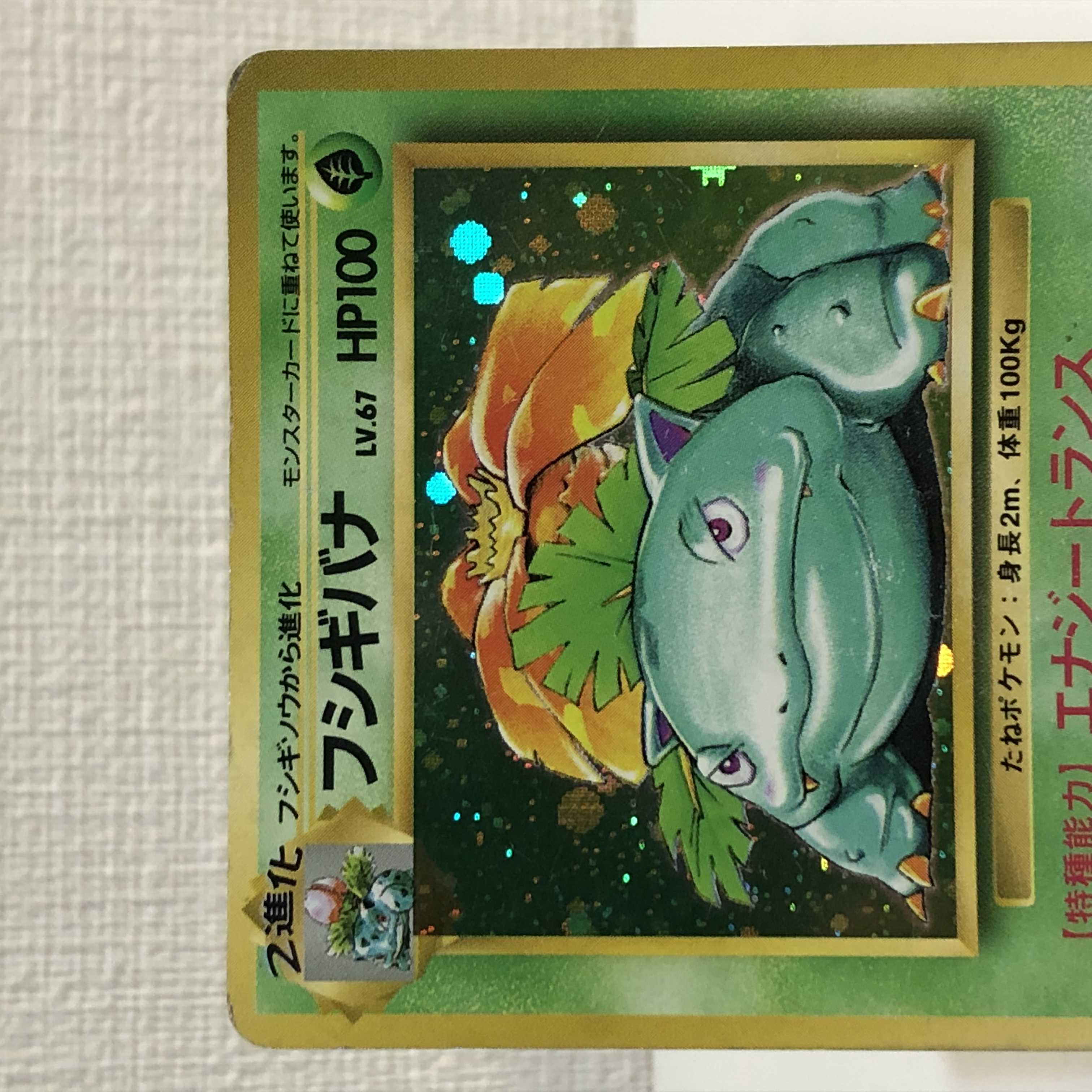 ポケモンカード 旧裏 フシギバナ マーク無しの通販 Megons Magi トレカ専用フリマアプリ