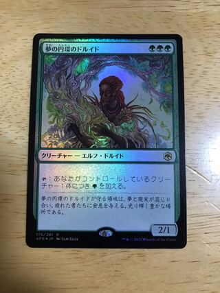 夢の円環のドルイド　日本語版　foil
