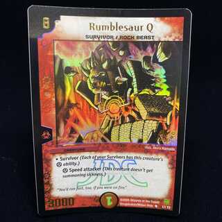English version Rumblesaur Q JDC promo