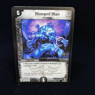 English version Mongrel Man promo non-foil