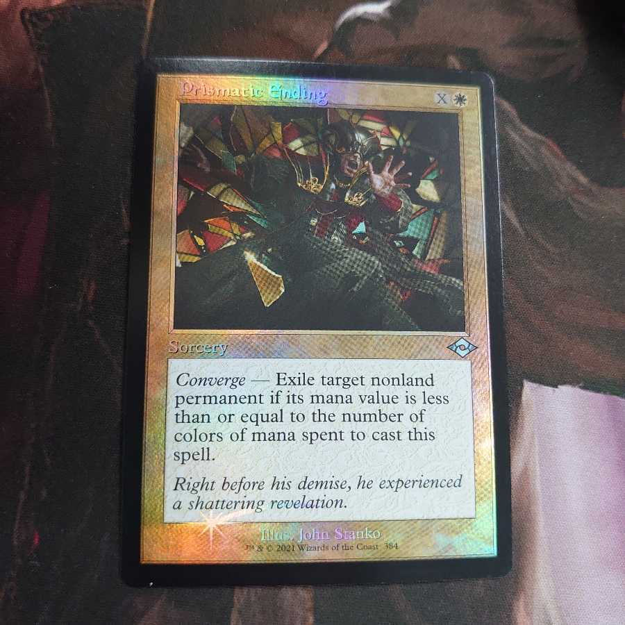 虹色の終焉 旧枠 Foil 4枚まで