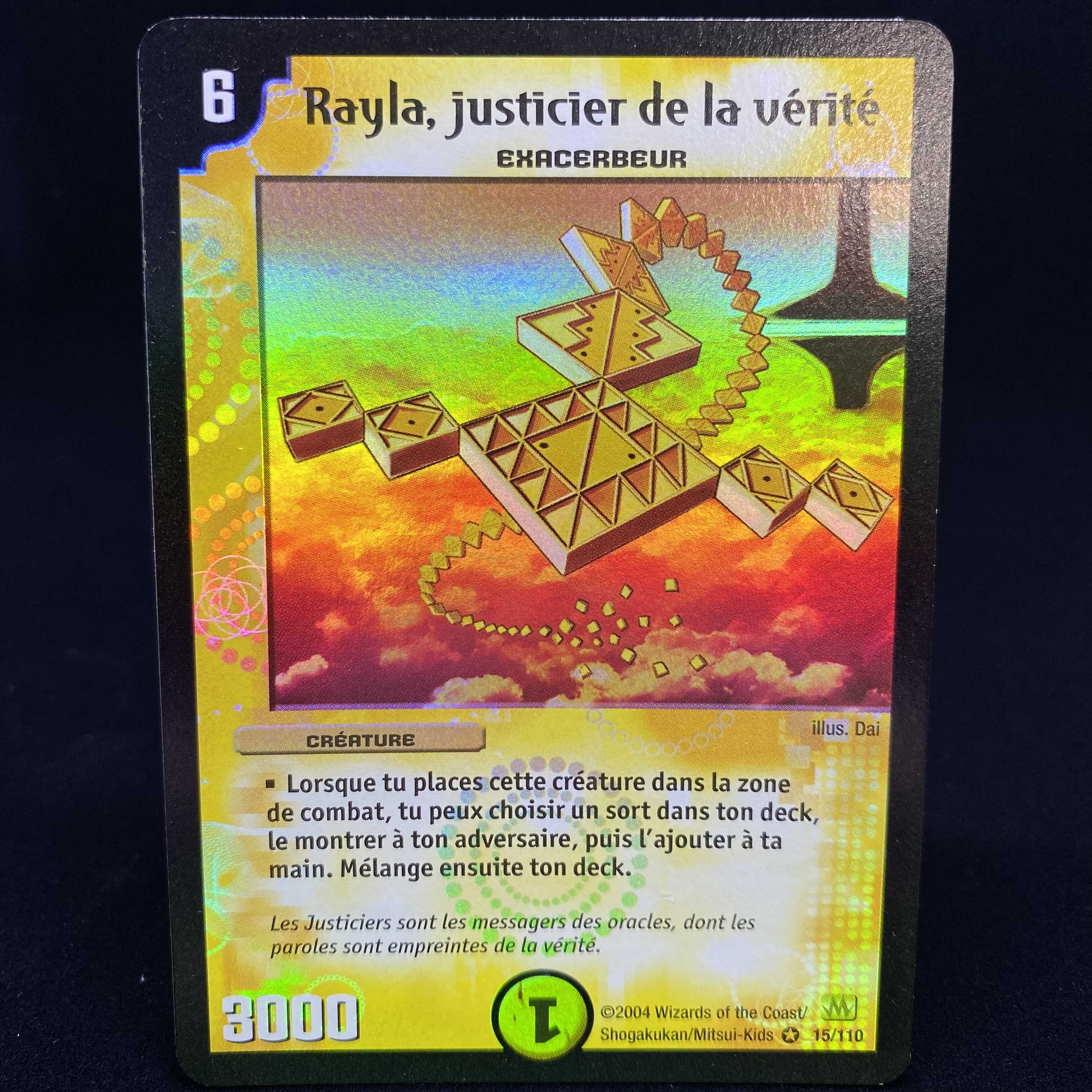 French version Rayla, Truth Enforcer