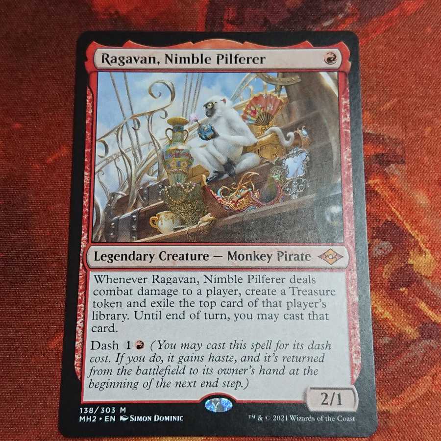 敏捷なこそ泥、ラガバン 神話レア 英語