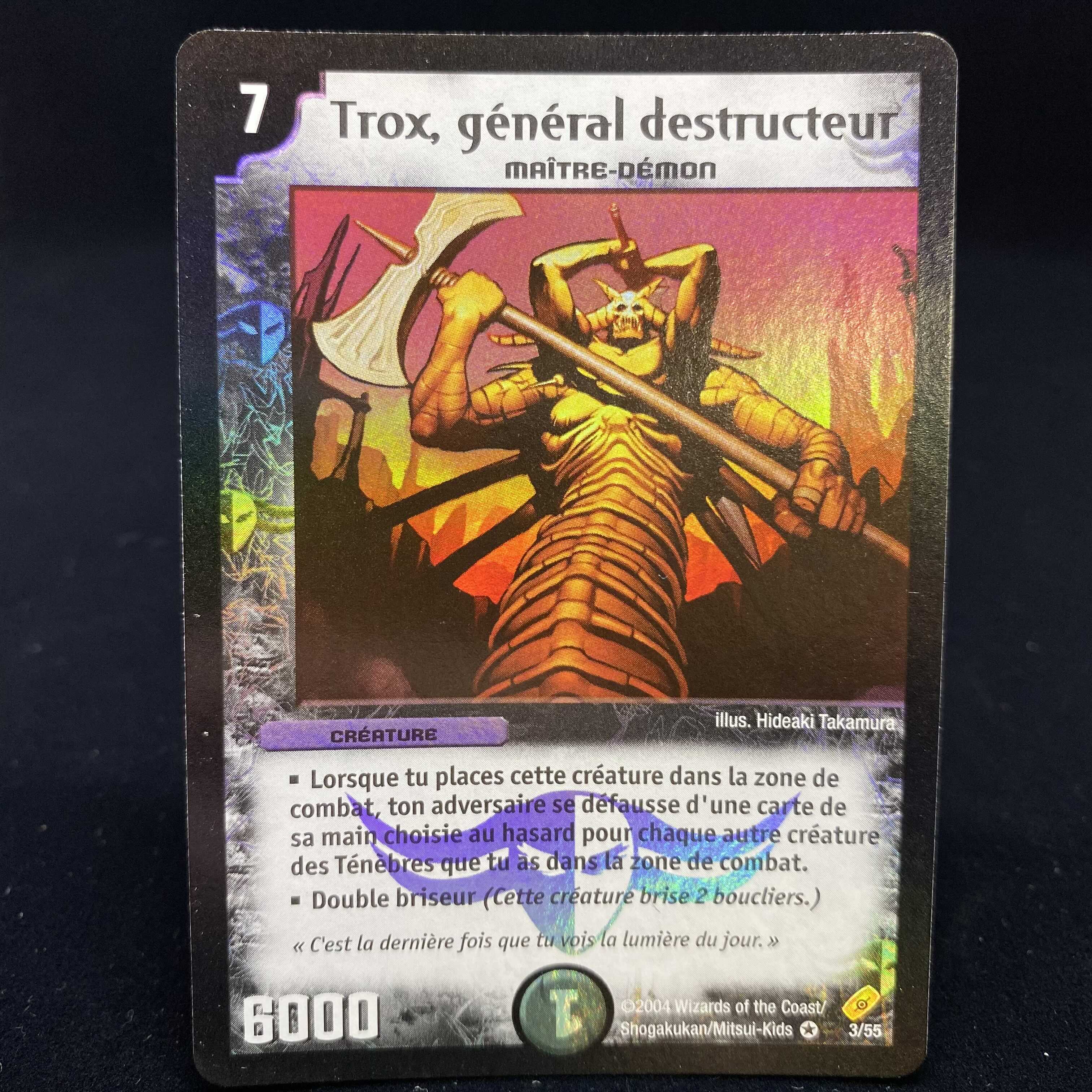 French edition by Trox, General of Destruction
