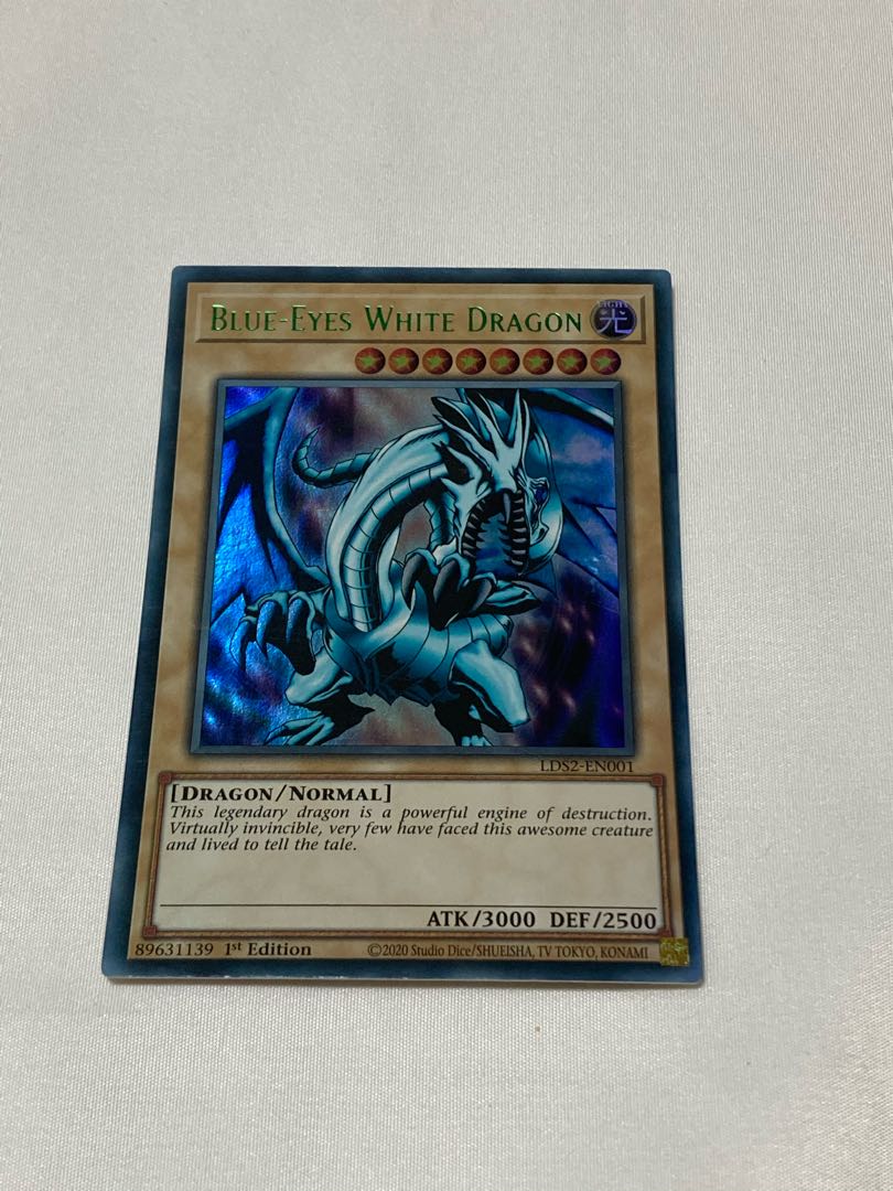 青眼の白龍　グリーン　英語版　EU版　