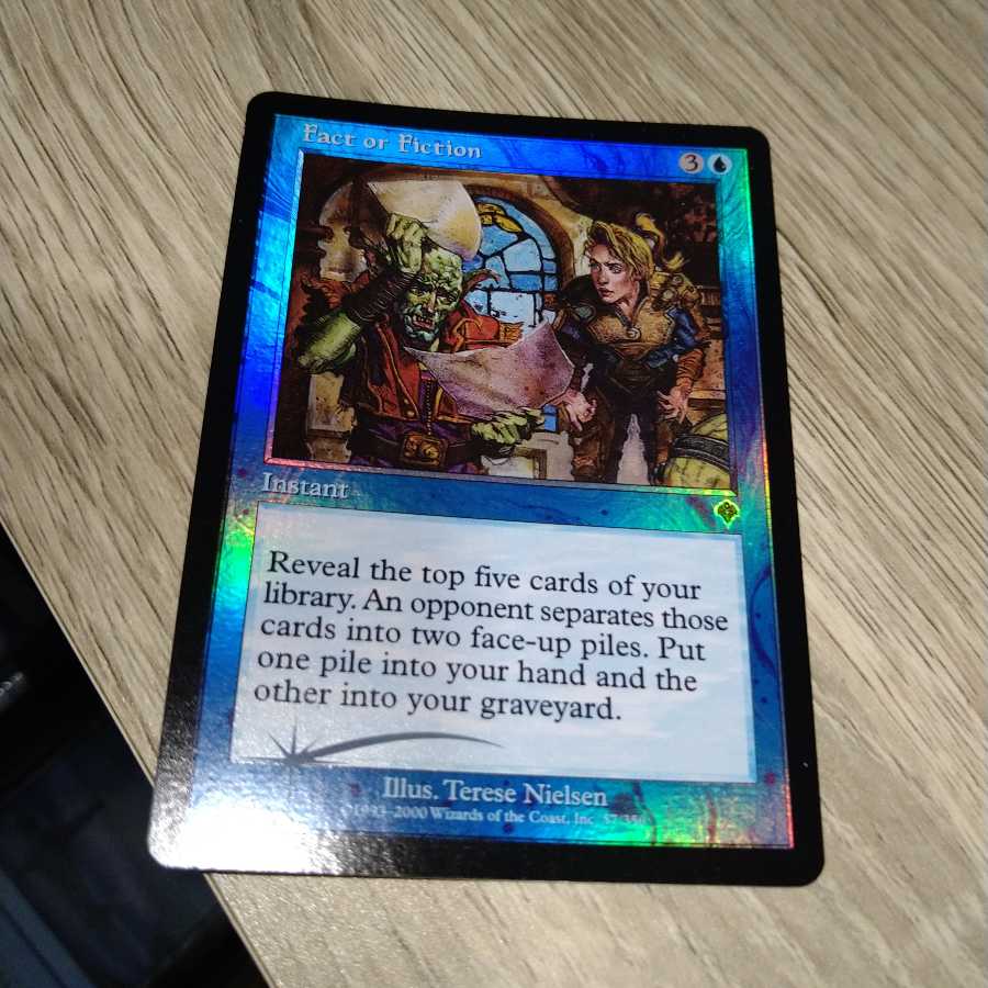 Fact or Fiction English foil