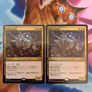 稲妻の骨精霊　日本語　2枚