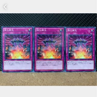 【ぽぽたん】遊戯王 1560 強化蘇生 3枚 ノーマル