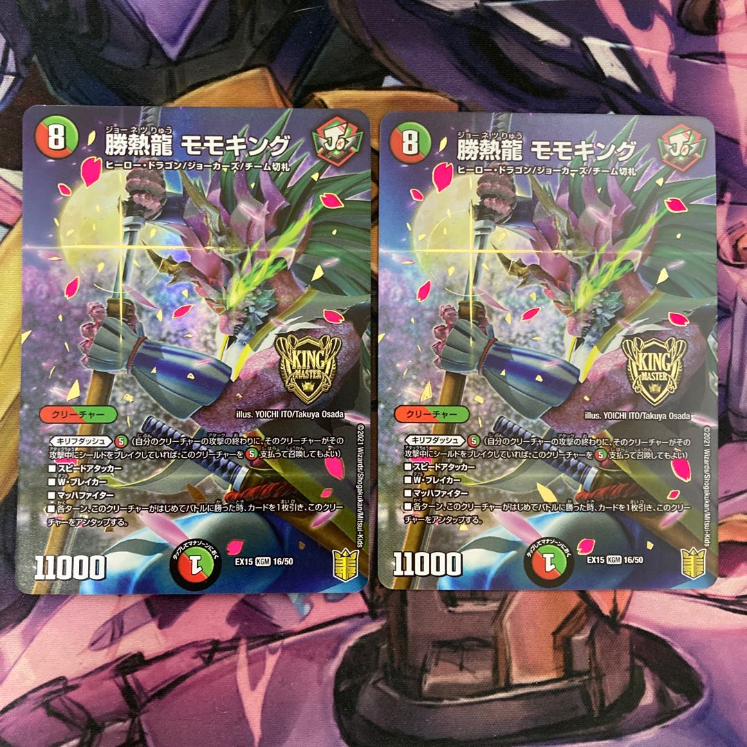 勝熱龍 モモキング　2枚
