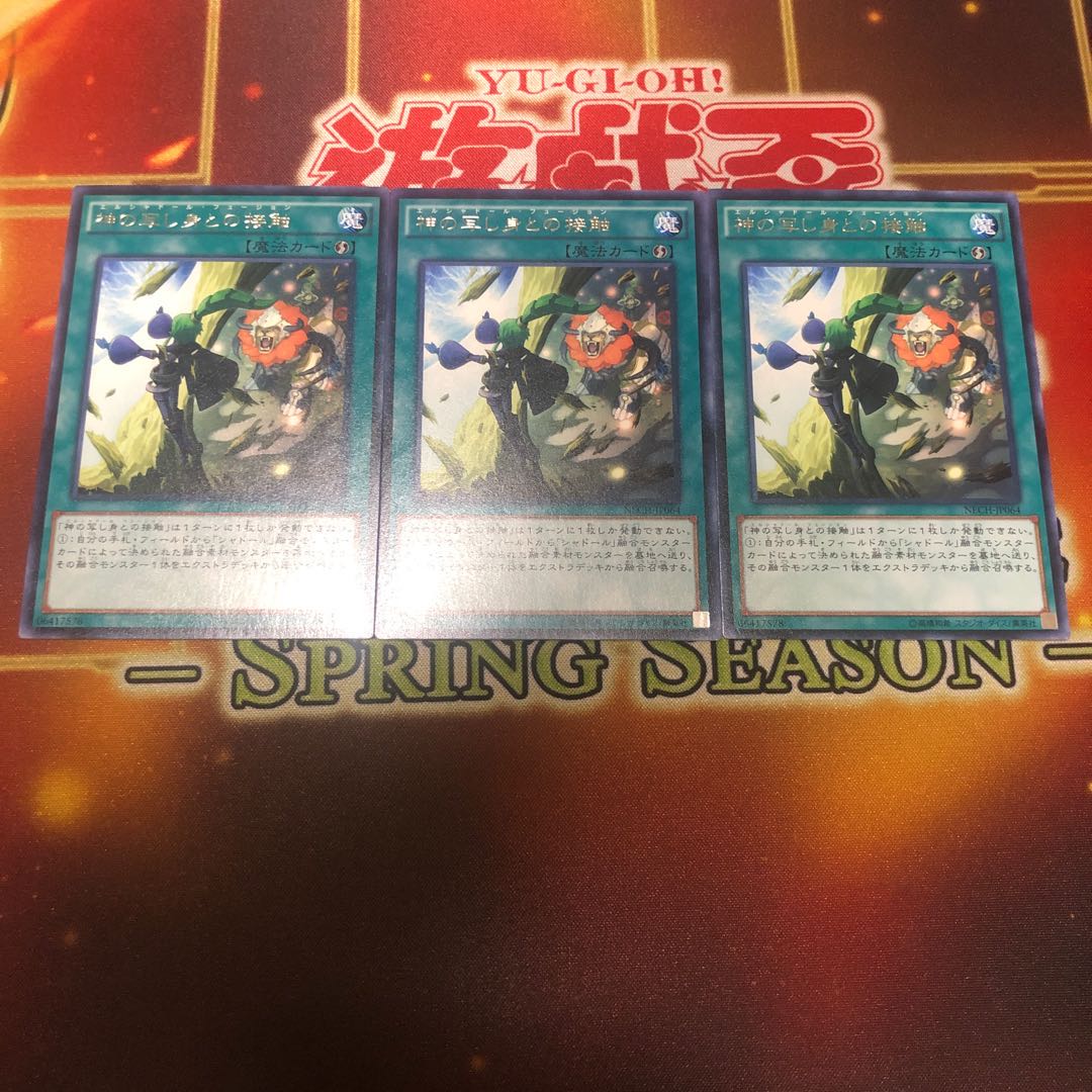 神の写し身との接触 レア　3枚