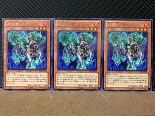 【ぽぽたん】遊戯王 4778 炎王獣 キリン 3枚 レア