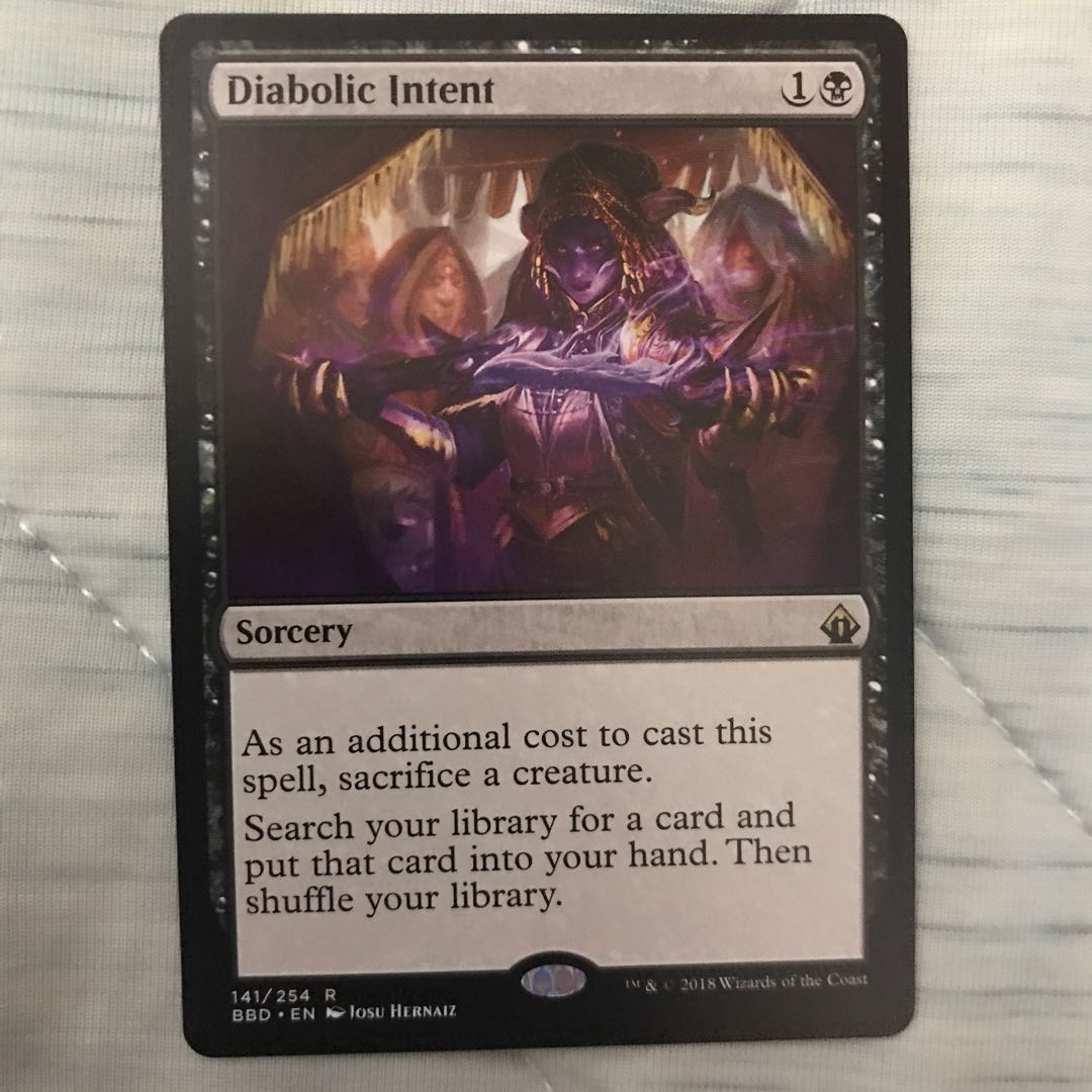 悪魔の意図　英語　バトルボンド