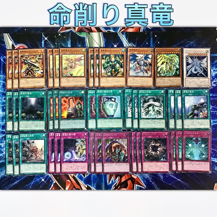本格構築 【命削り真竜】 エクストラ&スリーブ セット 1枚
