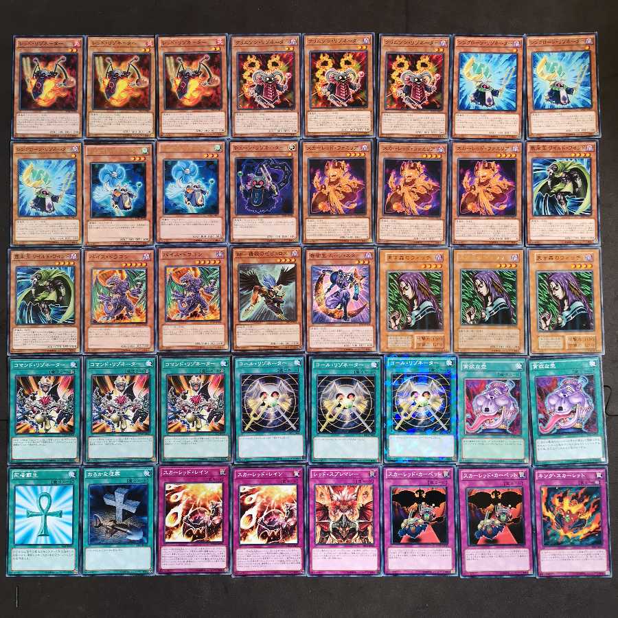 №77　遊戯王　リゾネーター　レッドデーモン　デッキ