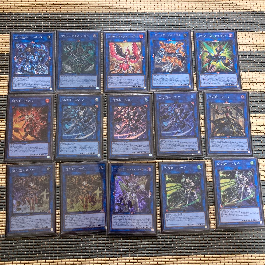 即発送/本格構築 閃刀姫デッキ メイン40EX15 サイド30付 ぽん山