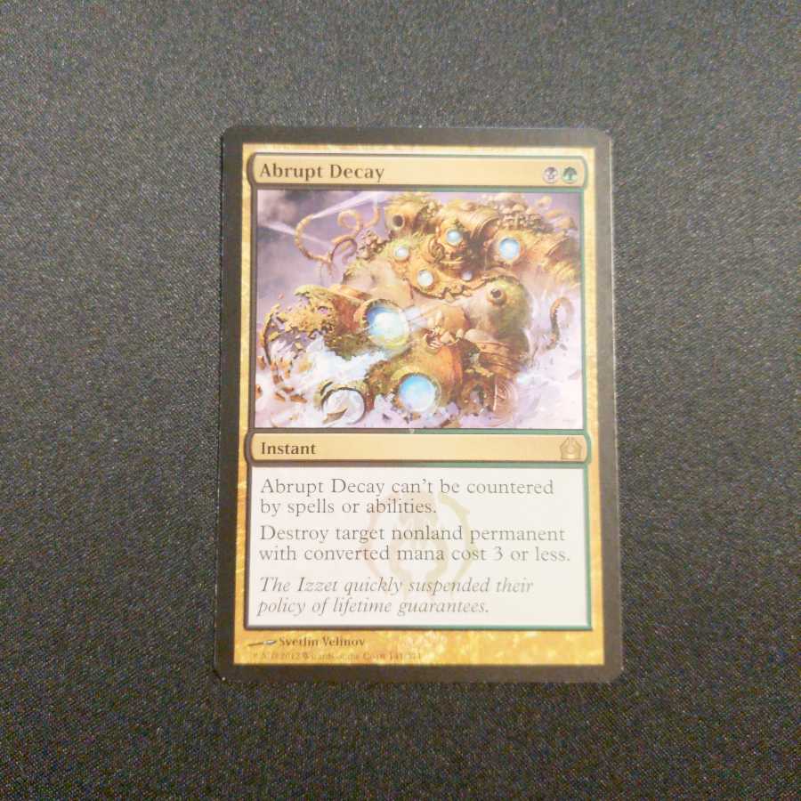 突然の衰微 英語版