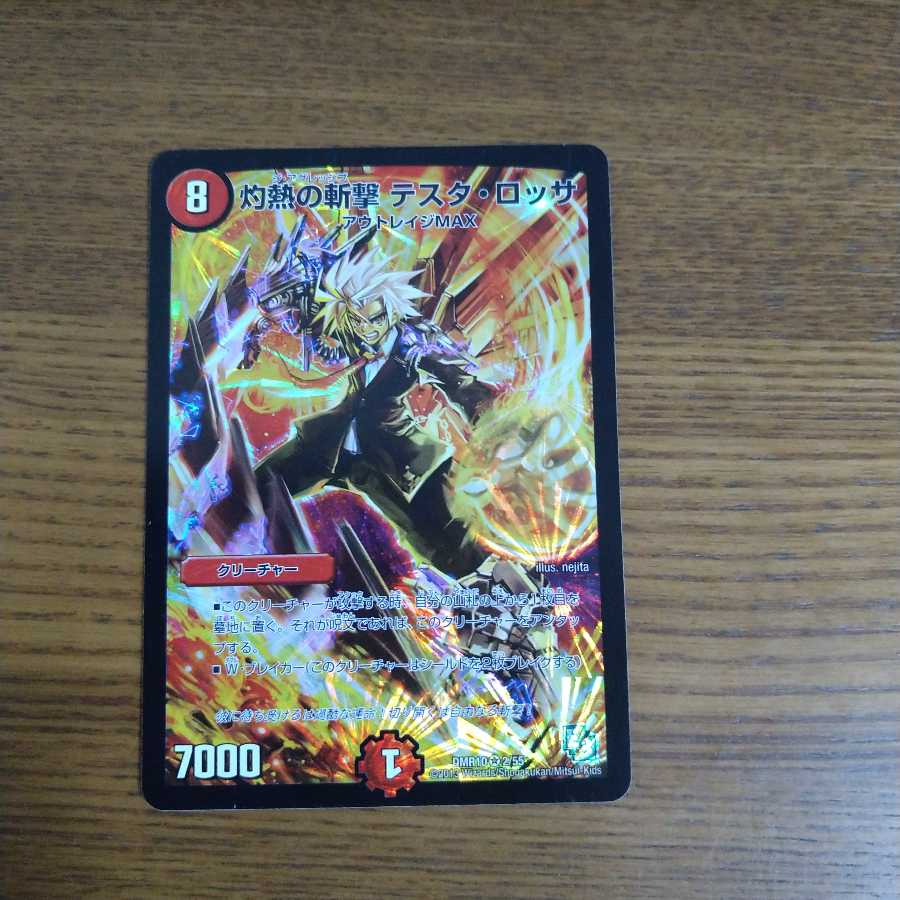 灼熱の斬撃 テスタ・ロッサ