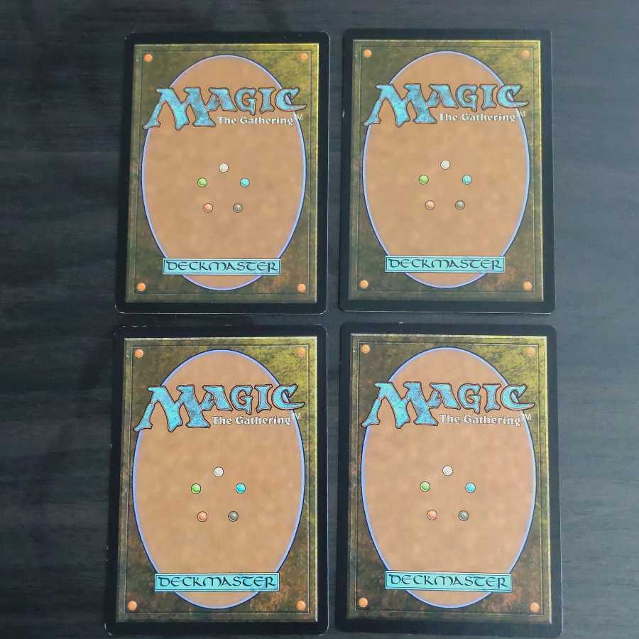 断崖の避難所　日本語版2枚　英語版2枚