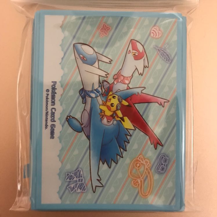 新品 ポケモンカード デッキシールド ラティアス ラティオスに乗っての通販 シロタニスト Magi トレカ専用フリマアプリ