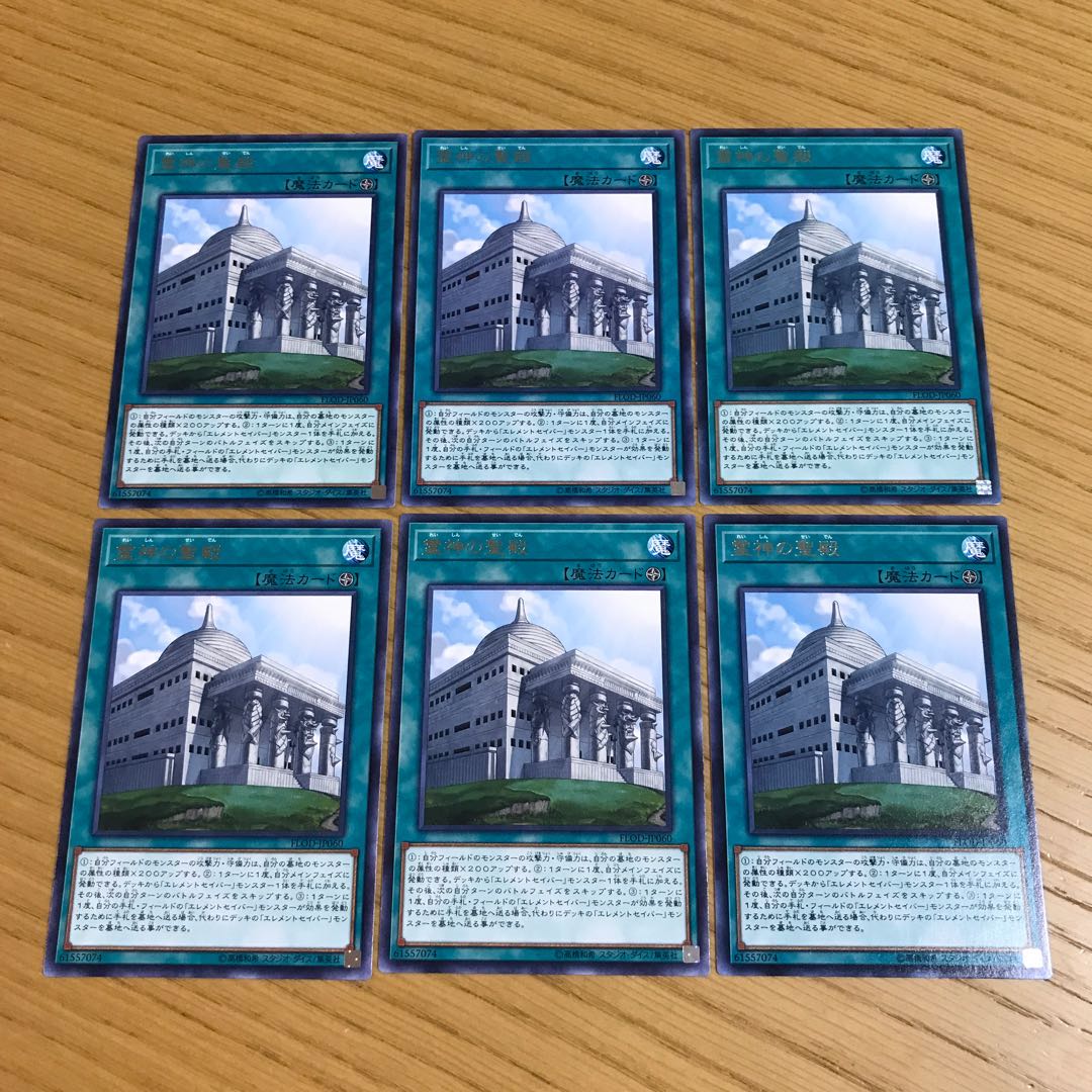 霊神の聖殿 レ6枚セット