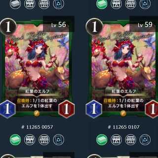 紅葉のエルフ ２枚セット