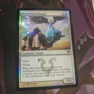 修復の天使 Foil 3枚まで