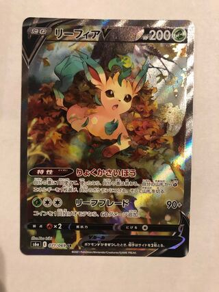 【ワンオーナー美品】ポケモンカード　リーフィアV SA スペシャルアート