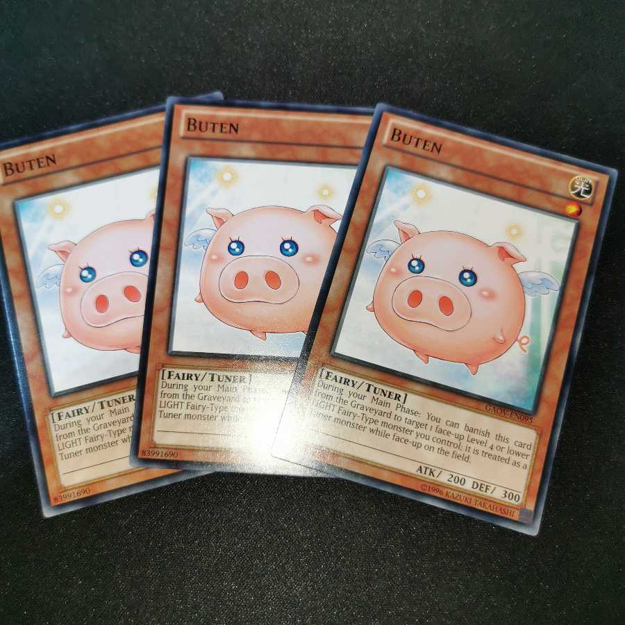 遊戯王/ブーテン/英語版(EU)/GAOV/ﾉｰﾏﾙ/x3/即購入ok♪