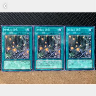 【ぽぽたん】遊戯王 1312 蜘蛛の領域 3枚 ノーマル