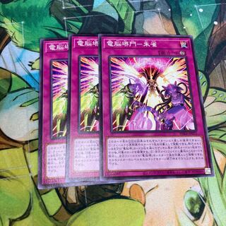 電脳堺門-朱雀 ノーマル　3枚