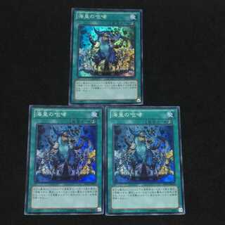 遊戯王  海皇の咆哮  スーパーレア  3枚セット