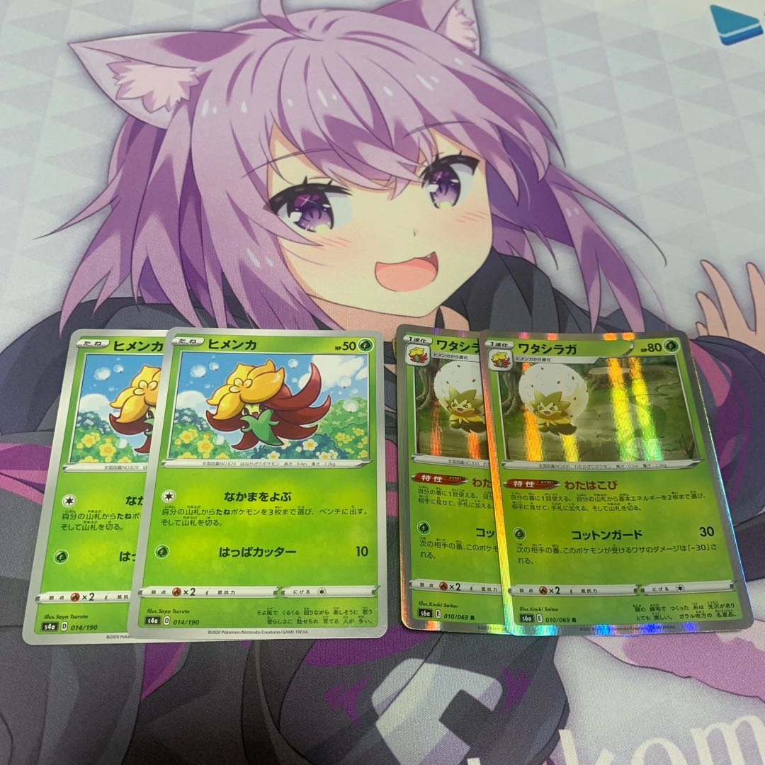 ヒメンカ+ワタシラガ 各2枚ずつセット