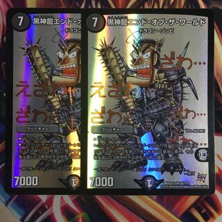 黒神龍エンドオブザワールド 2枚