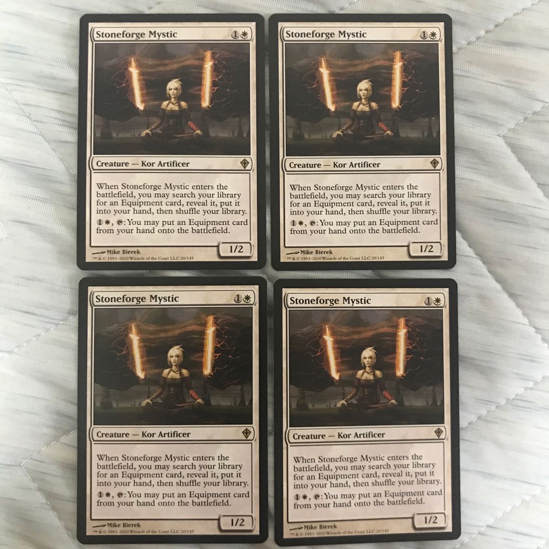 Stoneforge Mystic English 4 copies