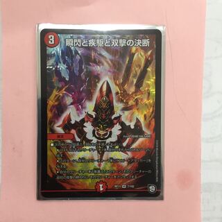 瞬閃と疾駆と双撃の決断