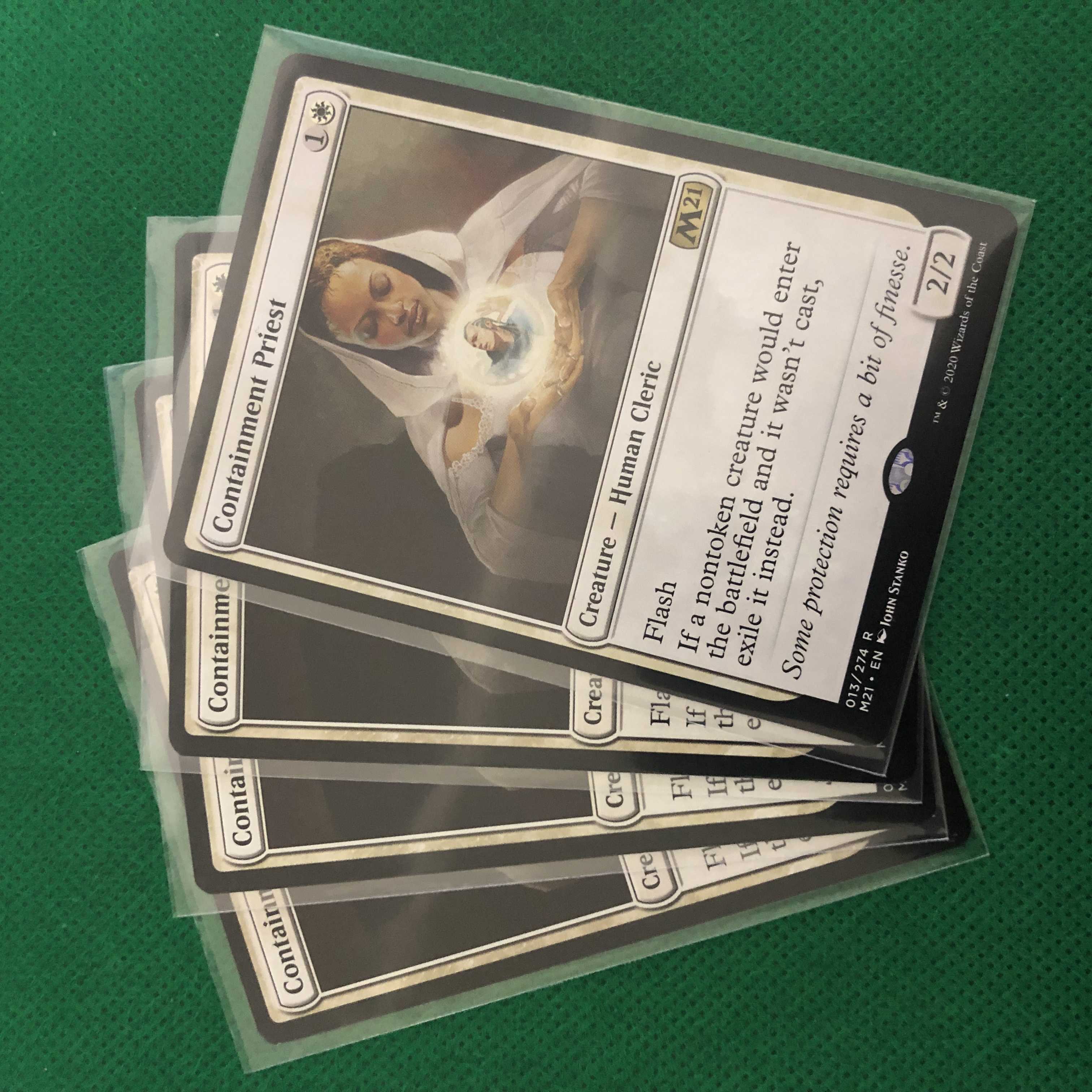 封じ込める僧侶 英語版 4枚