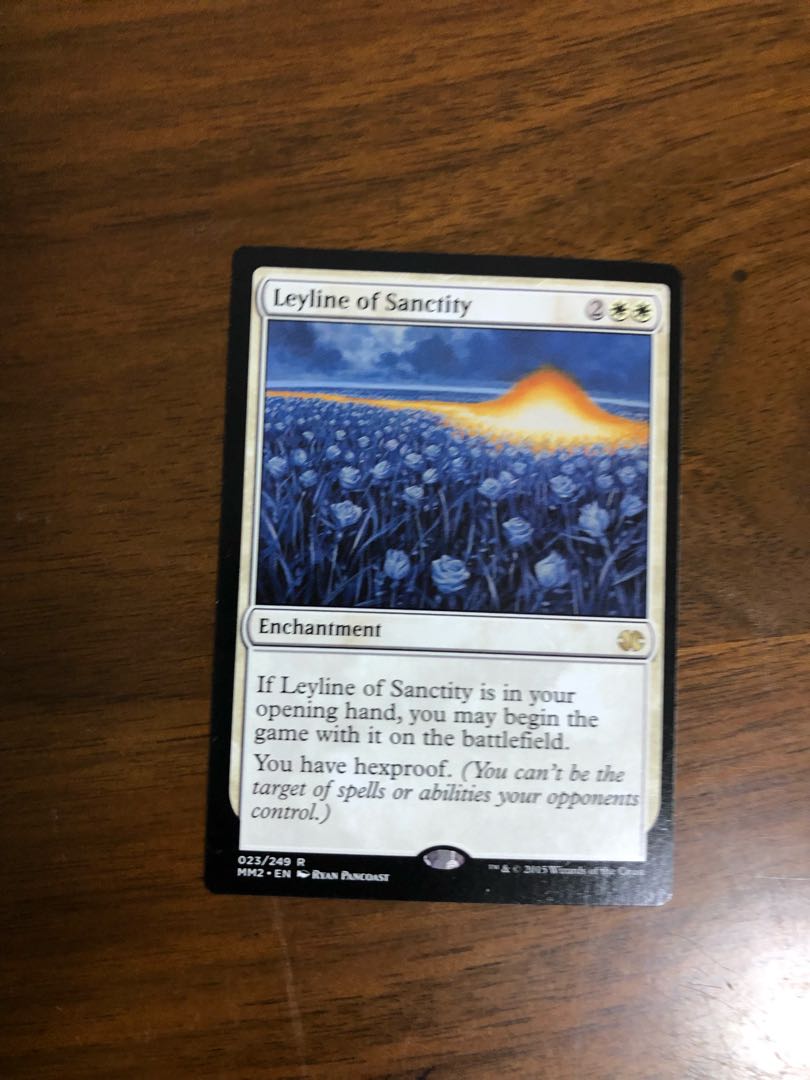 MTG Leyline of Sanctity Japanese version