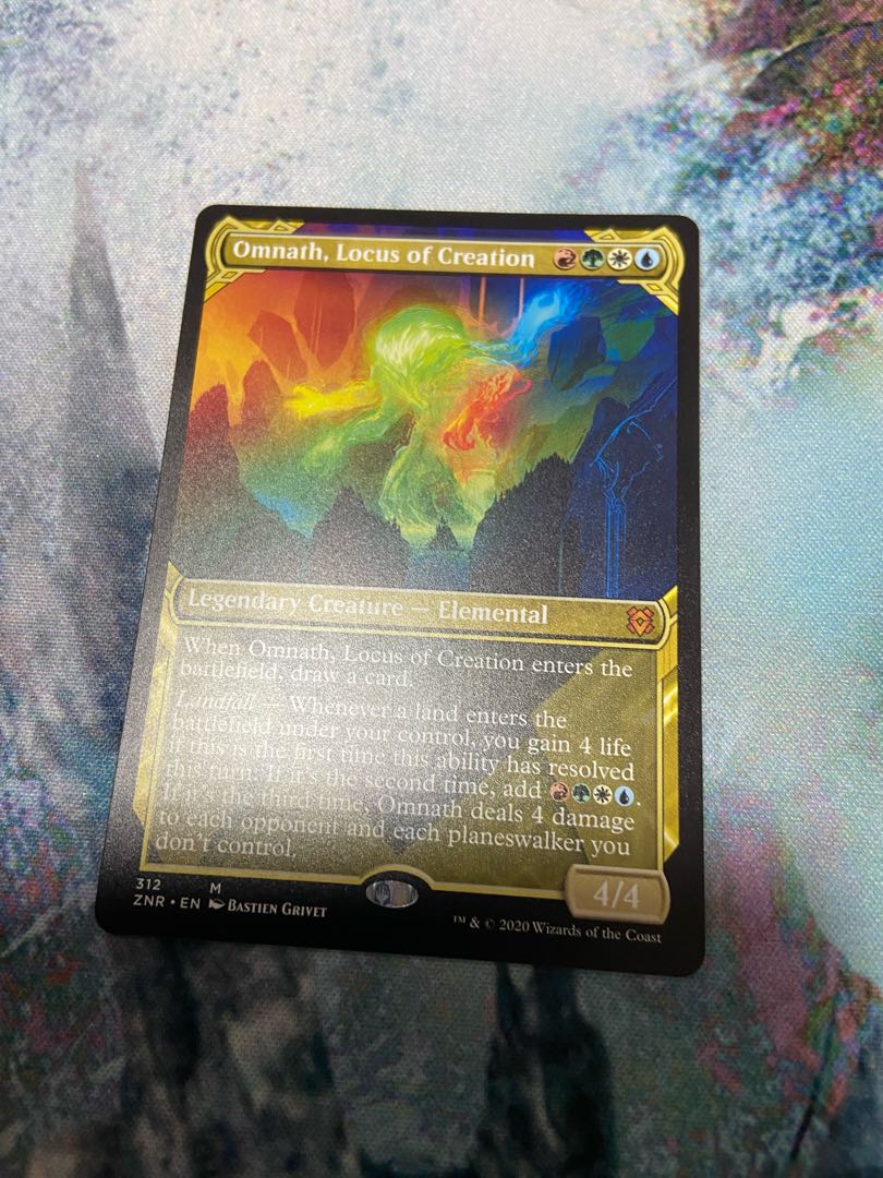 三枚セット　創造の座、オムナス　ショーケース版