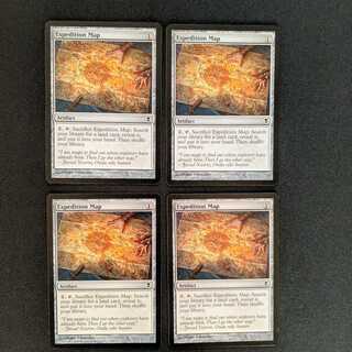 探検の地図 英語版 4枚セット