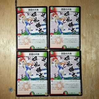 蒼龍の大地 4枚セット