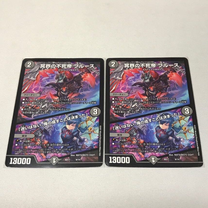 冥界の不死帝 ブルース｜「迷いはない。俺の成すことは決まった」　2枚