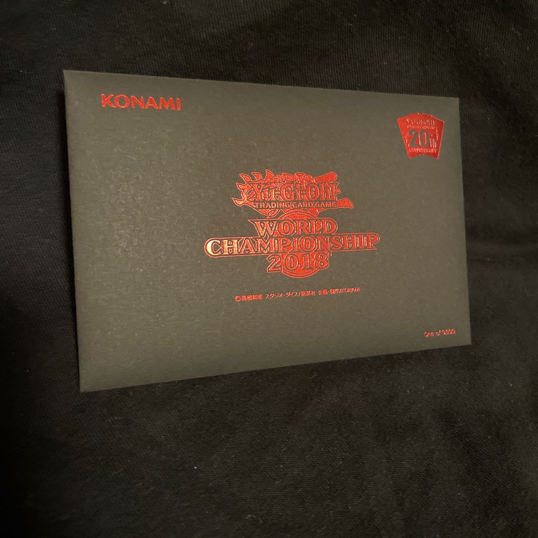 WCS2018 青眼の白龍 ブラック・マジシャン 20th